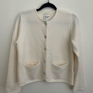 nwt! abercrombie and fitch sweater jacket